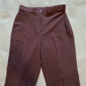 Coldwater Creek women’s size 8 burgundy trousers